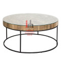 Wide Round Coffee Table